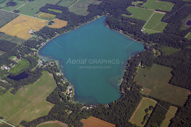 Birch Lake in Cass County, Michigan